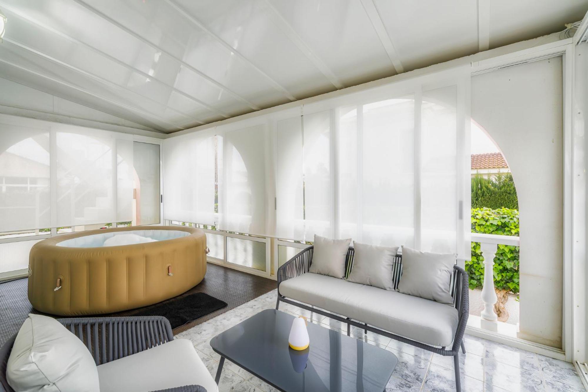 Villa Marie Estancia Premium En El Mar Menor Con Jacuzzi Climatizado Los Narejos Buitenkant foto